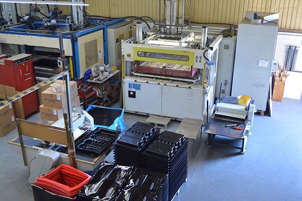 MHP vacuum forming and tool making facility in High Wycombe